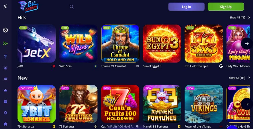 7bit Basino Crypto Casinos